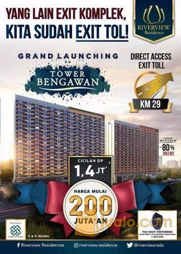 Apartemen Murah Di Jababeka Cikarang Dengan Cicilan 2 Juta An