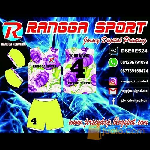 Kumpulan Soal Pelajaran 7 Desain Baju Volly Putri Printing