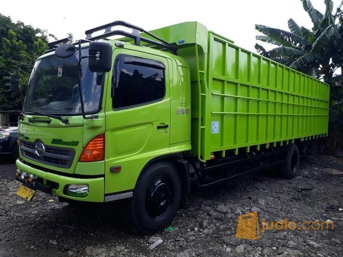 Hino Lohan FG235TI JP Long Tahun 2014 Bak Besi Baru Siap 