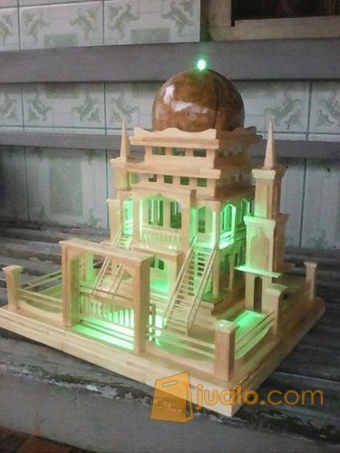  Miniatur  Masjid  Dari  Stik Doni Gambar