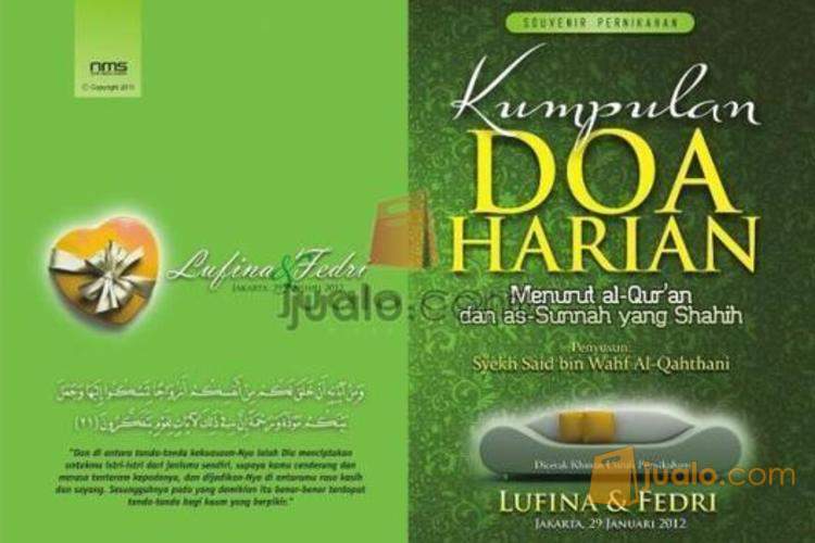 Souvenir Buku Saku Kumpulan Doa Sehari Hari