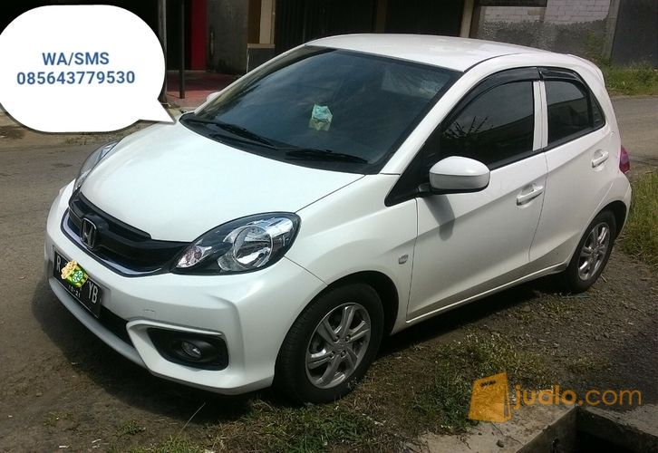 Honda Brio Satya E Cvt Matik Putih Okt 2016 Plat R 