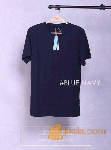  Kaos  Polos  Blue Navy Bandung  Jualo