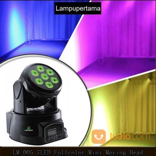 Lampu Moving Head Beam Light Full Color Led 7 10w Lm005 Jakarta