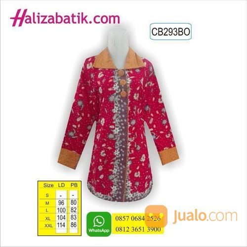 Desain Baju Batik Baju Batik Wanita Bisnis Baju Batik Cb293bo