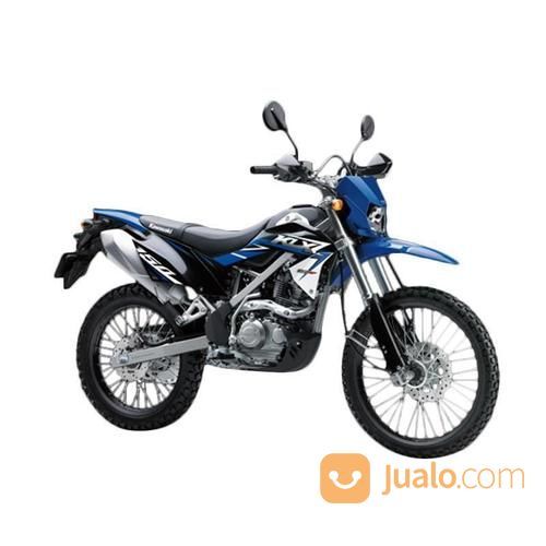 Kawasaki New KLX  150 BF SE Sepeda  Motor  Blue KREEDIT 