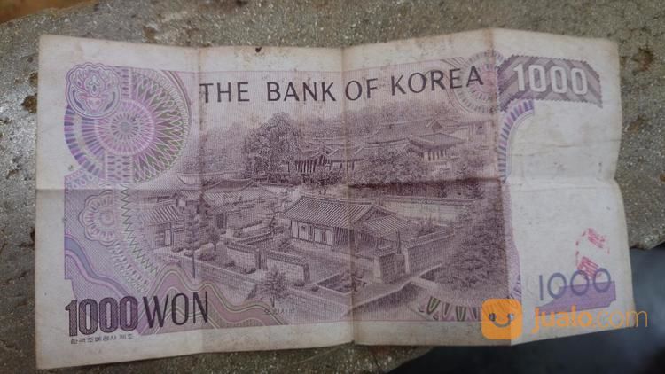  Gambar  Mata Uang  Korea  Selatan 1000 Won