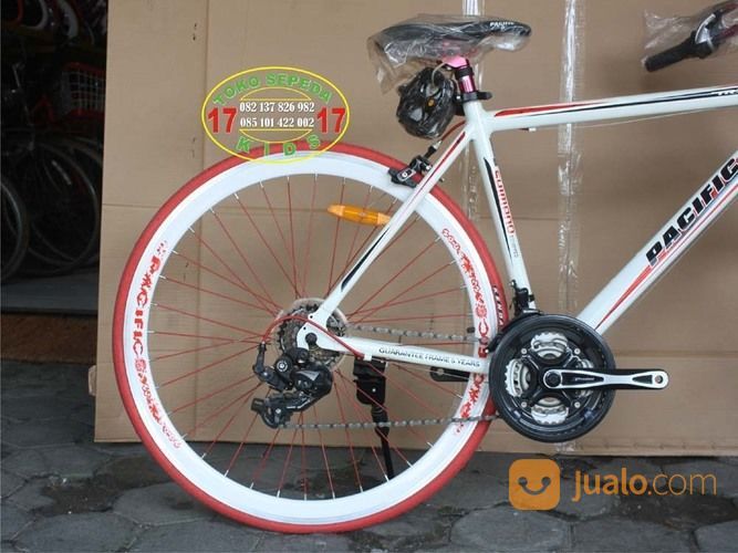  Sepeda  Balap Pacific  TRX 2707 Hybrid  21speed Fixie  