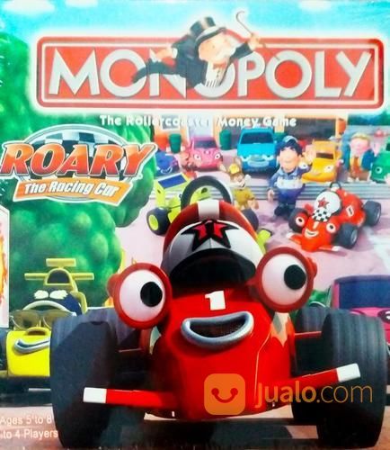 Mainan Keluarga Edukasi Klasik Monopoli Money Game Roary The Racing Car