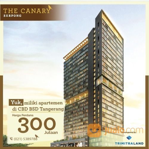 Apartment Canary Harga Perdana Mulai 300jt An Lokasi Serpong Bsd