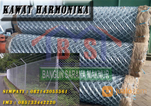  PAGAR  KAWAT  HARMONIKA LEMBARAN PER METER Surabaya Jualo