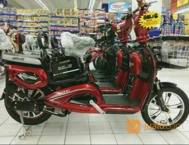  Sepeda  Listrik  SELIS Type Murai Hrga Cuma Rp3 550 000 