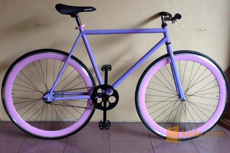  SEPEDA  FIXIE  SOLOIST 77 MERAH Purbalingga Jualo