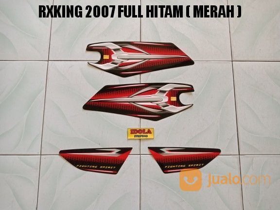 Striping Rxking 2007 Full Hitam Merah Jambi Jualo