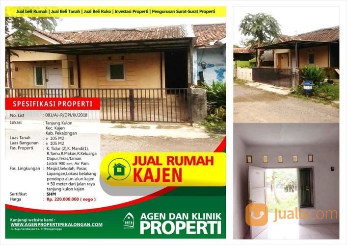 Rumah Di Pekalongan Kab Pekalongan Jualo