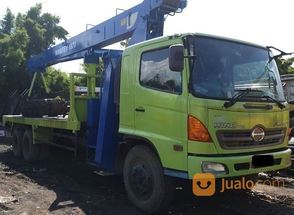 Truk Crane Hino 500 FM260TI Tahun 2010 Kapasitas 18 Ton | Jakarta Timur