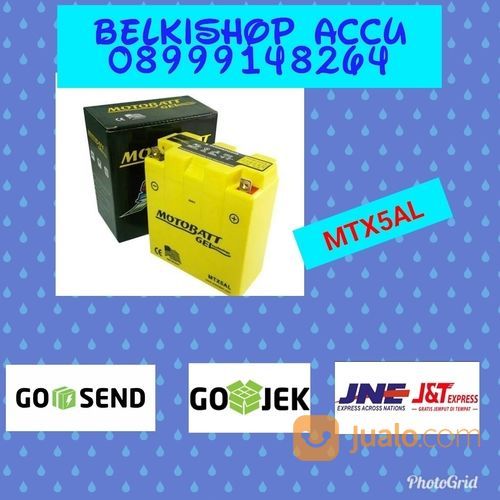  Aki  Motor  Megapro  Motobatt MTX5AL Jakarta Selatan Jualo