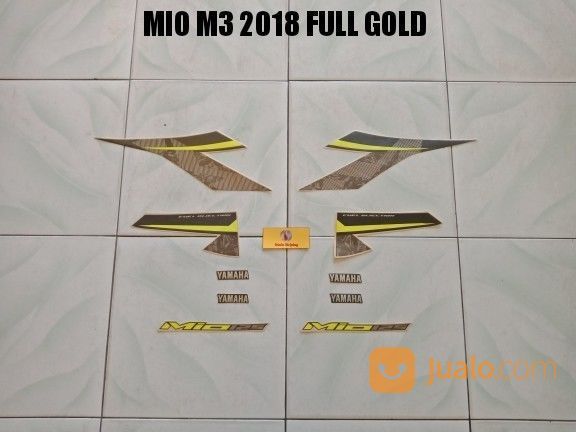 Striping Mio M3 2018 Full Gold Jambi Jualo