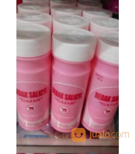 Bedak Salicyl Gajah Non Menthol Pink