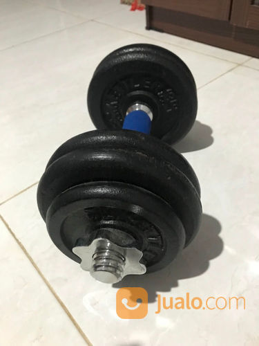 Kettler Dumbell Plat Besi Set 15kg | Kab. Badung | Jualo