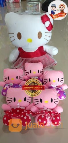 Boneka Hello Kitty Baju Pesta Lucu Dan Imut