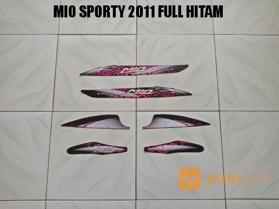 Striping Mio Sporty 2011 Full Hitam Jambi Jualo