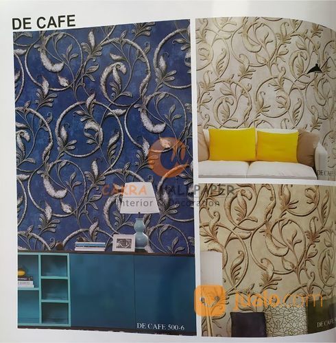 Menakjubkan 21 Motif Wallpaper  Dinding  Cafe Rona Wallpaper 