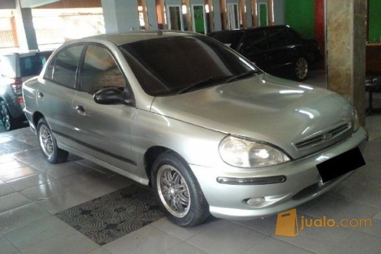 KIA RIO GS ManuaL 1.5cc Th2003 Silver Kompliiiit msh enak 