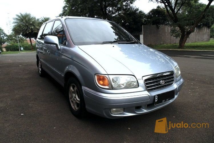 Hyundai Trajet GLS AT 2004 Ice Blue Pajak Panjang 