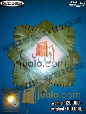 Lampion Lampu Tidur Unik Dari Stik Es Krim Code Sd 15