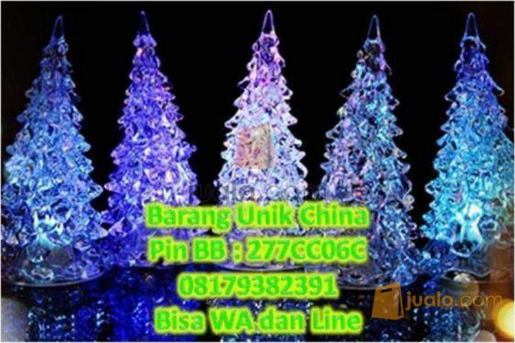 reseller barang unik Lampu Pohon Natal mini Christmas Eve Kado Hadiah Natal 