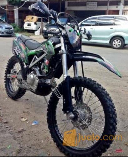  KAWASAKI  KLX  S 150cc Tahun  2014  full modifikasi Cirebon 