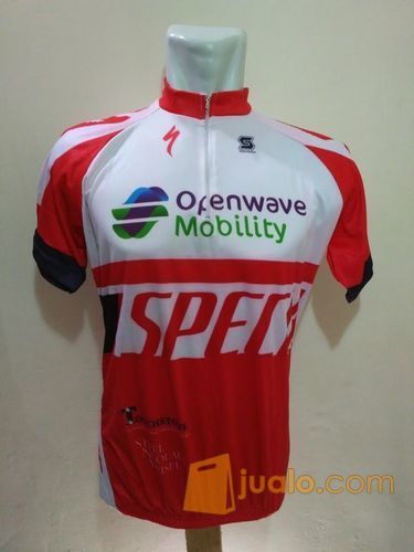  Kaos  Jersey Sepeda  Gowes Lengan  Pendek  Balap  Hitam 