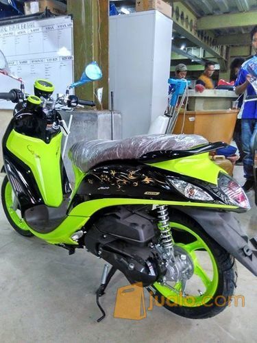 Yamaha Fino 125 Blue Core Modifikasi