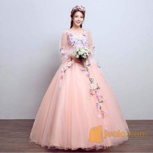 Gaun Pengantin Warna Wedding Gown Wedding Dress 2016 12007