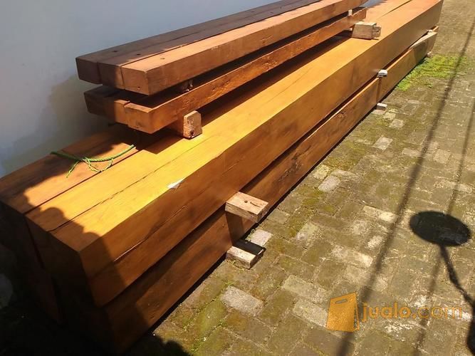  Kayu  Jati Panjang 5Meter ada unit Utk Tiang  Soko 