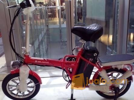  Sepeda  lipat listrik  mr jackie Surabaya  Jualo