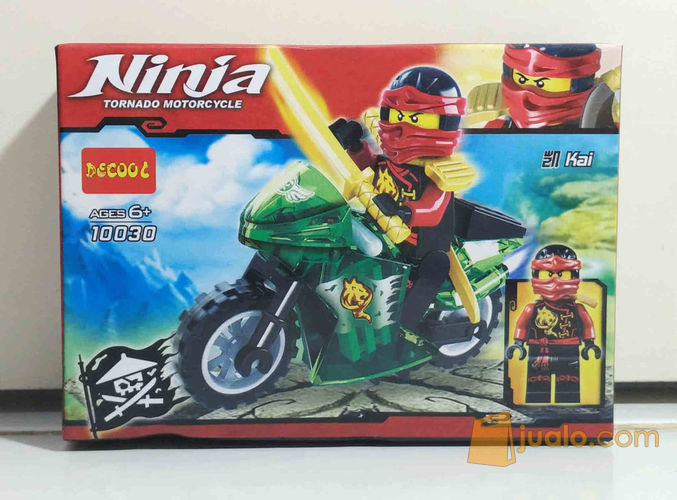 Lego Ninjago  Kai Motorcycle Decool Seru Keren Murah 