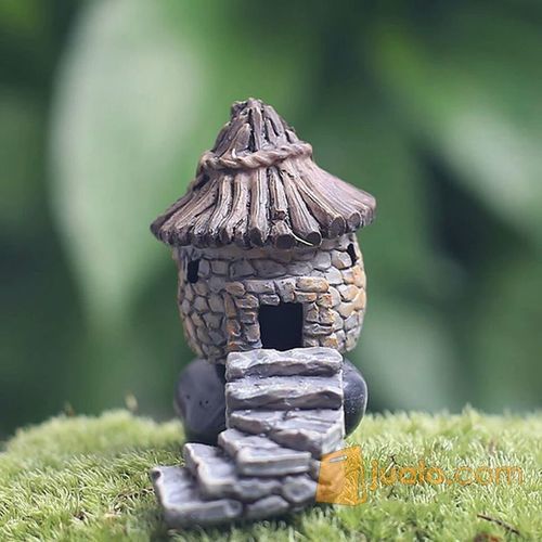 Mini Gnome Miniature Rumah Kecil Hiasan Terrarium Dekorasi