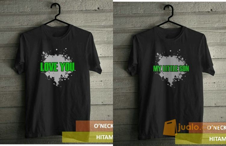 Request Sablon Satuan Kaos Couple Ibu Anak