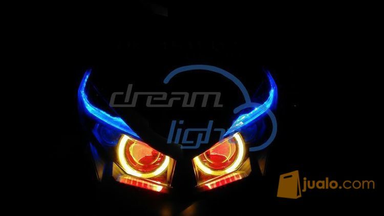 Honda Vario 125 150FI Projector AES Super Lampu  Alis  AES 