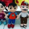  Boneka  tokoh serial film kartun Si kakak Aris Si Adek Ara 