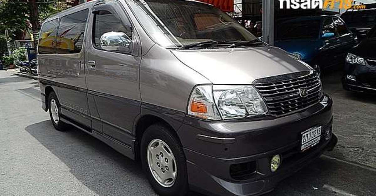 Toyota granvia 2002