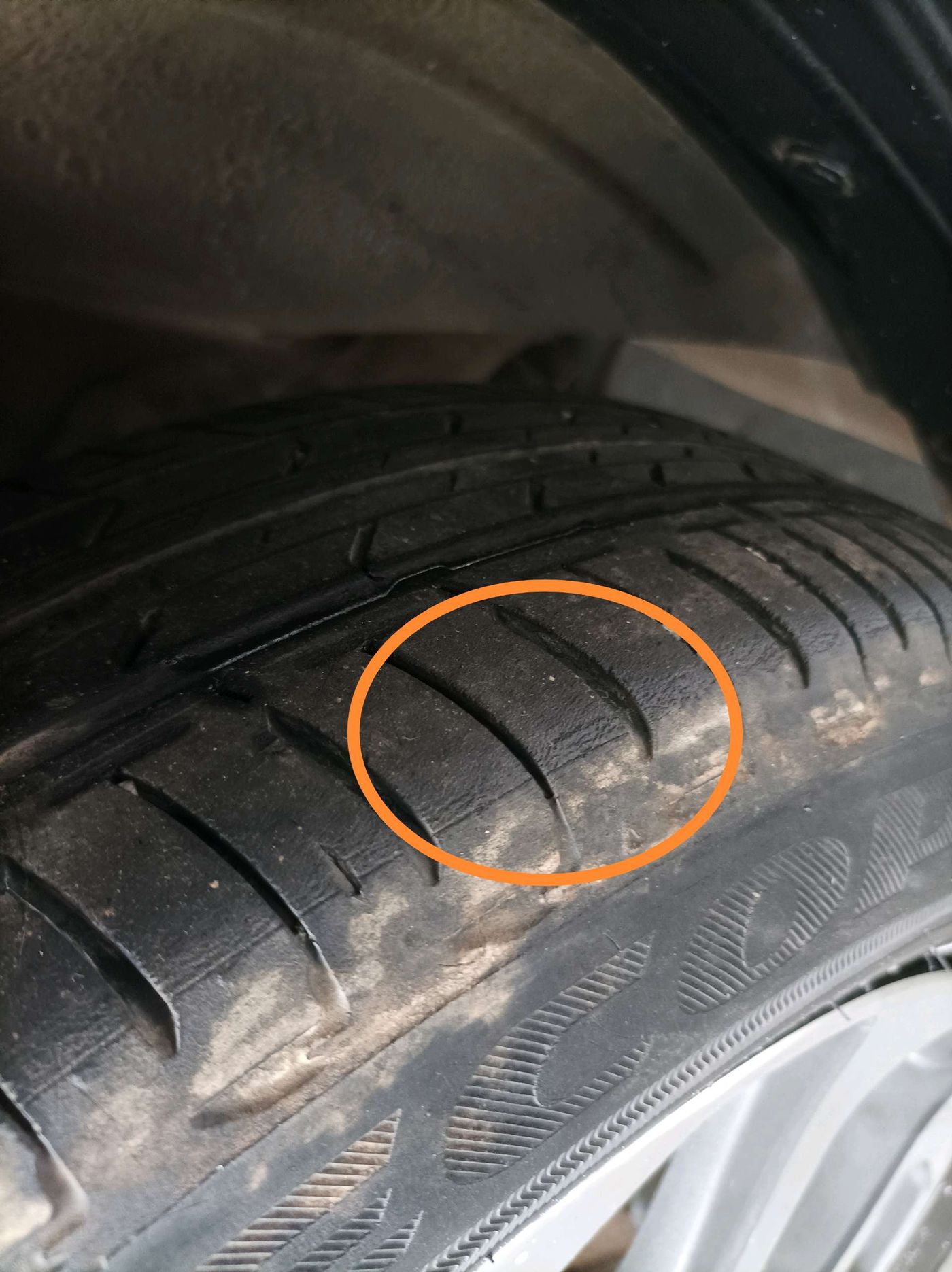 Front Tyre (Left)