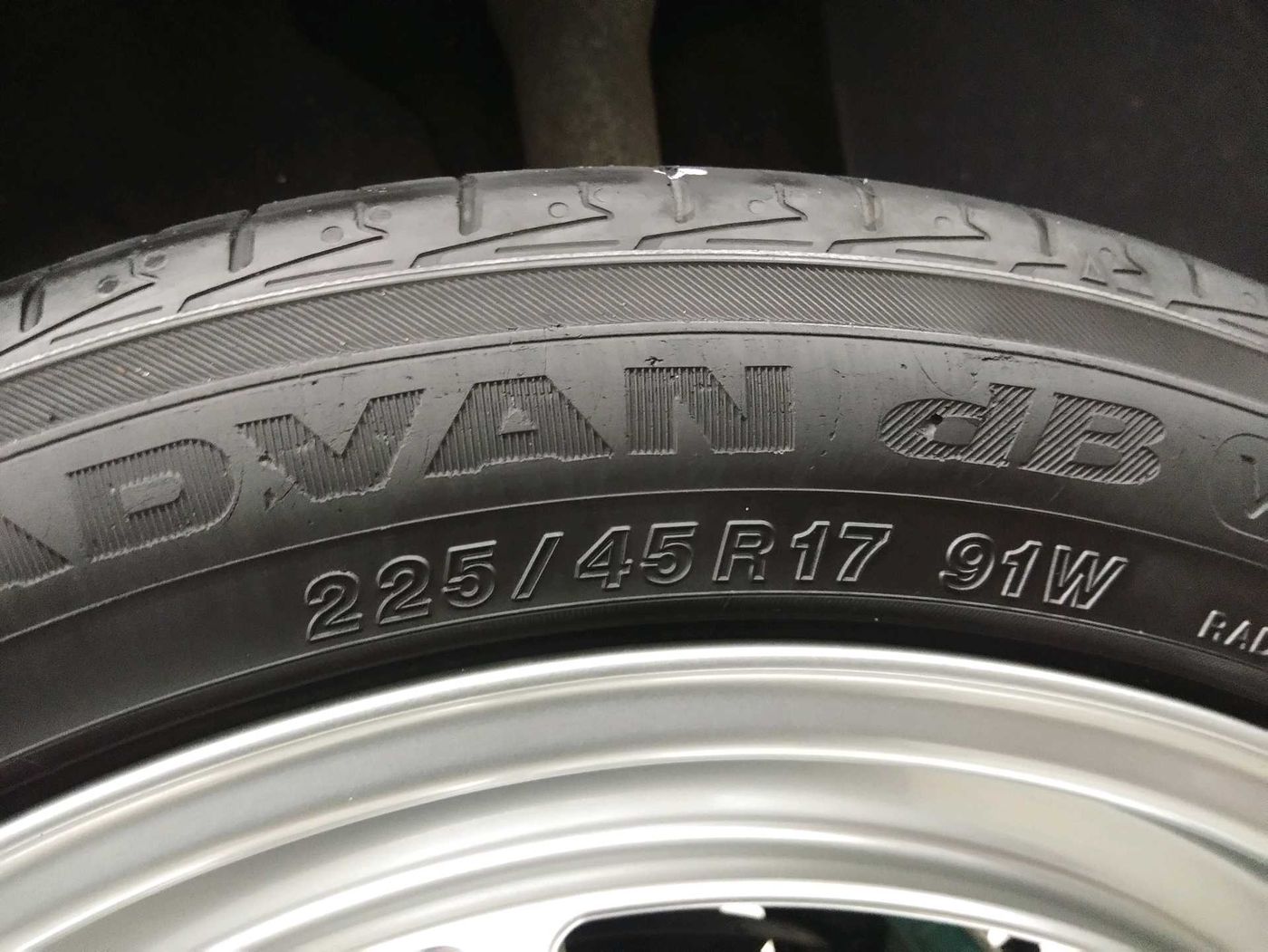 Rear Tyre (Left)