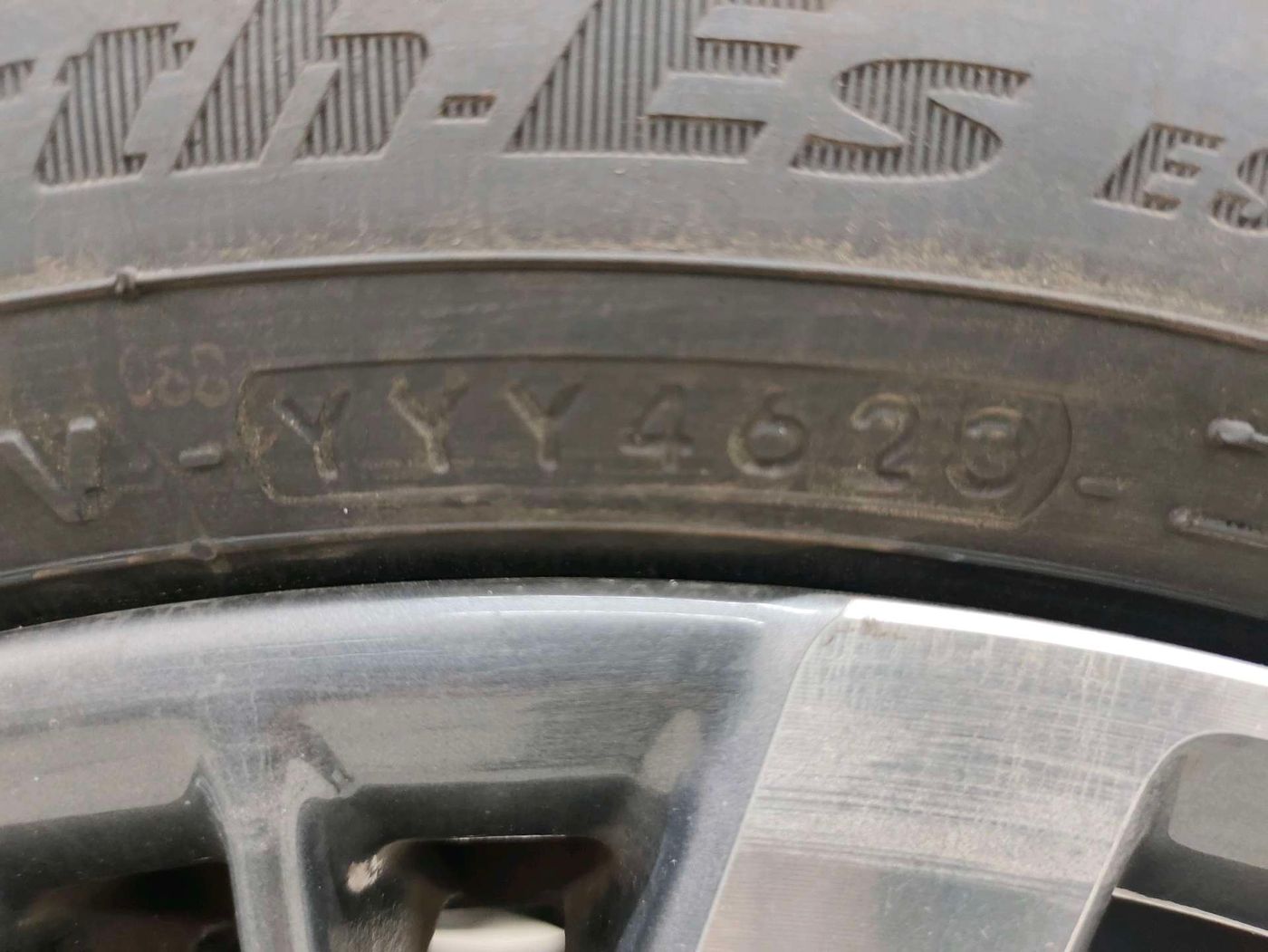 Rear Tyre (Left)