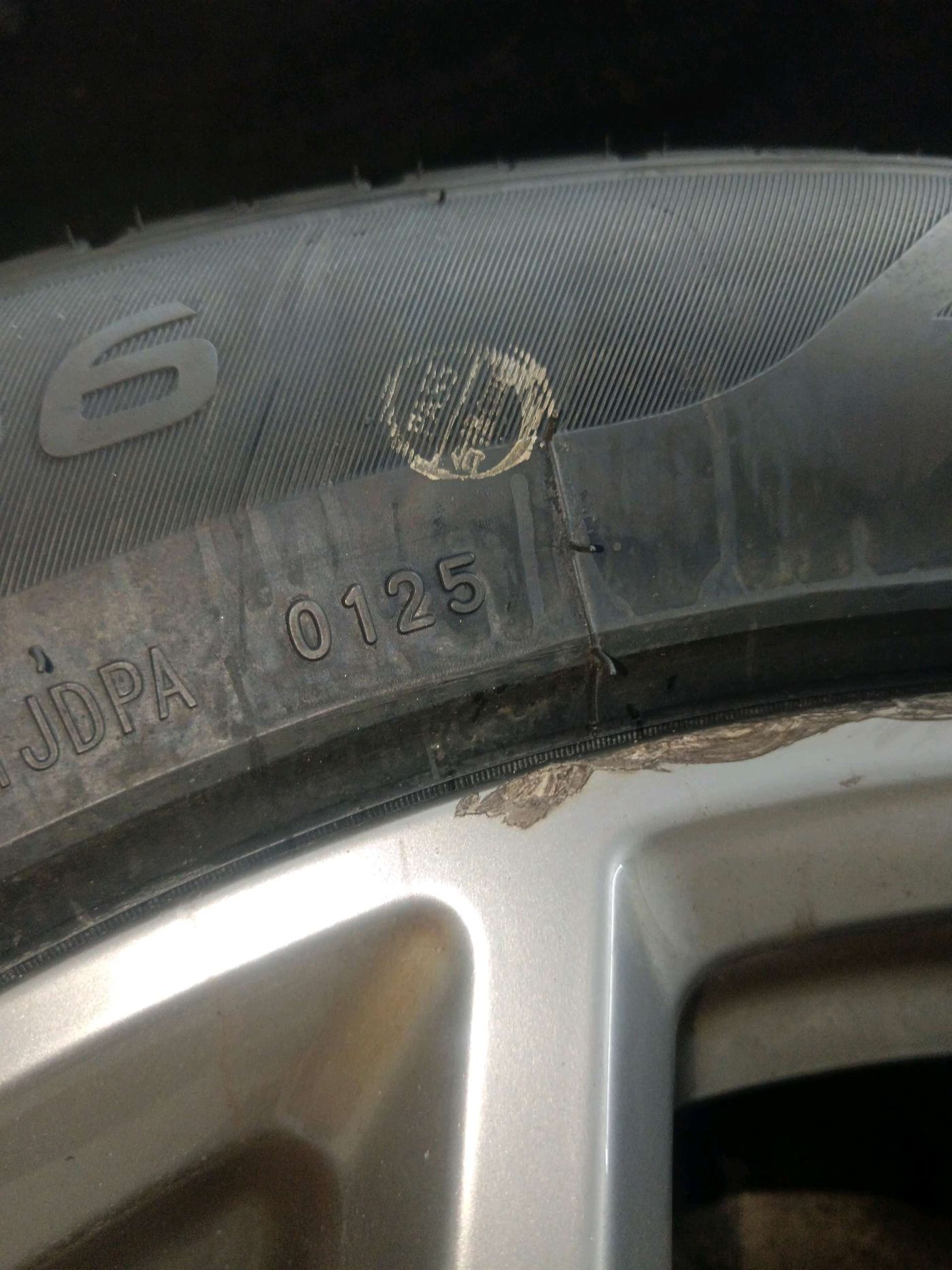 Rear Tyre (Left)