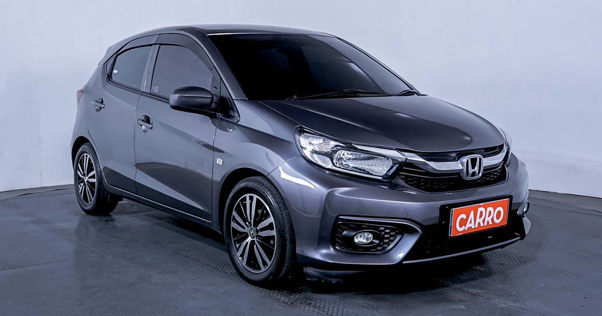 Dijual Honda Brio E Satya AT 2020 Abu-abu Bekas