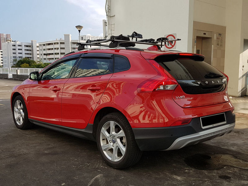 bike rack for volvo v40