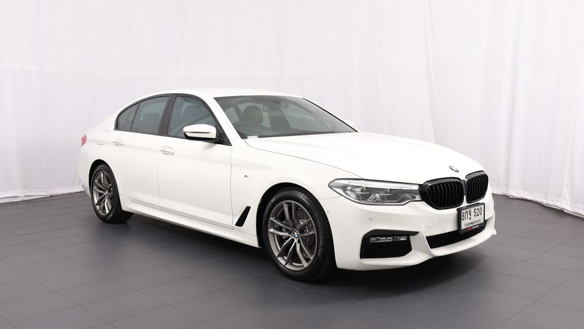 BMW SERIES 5 520D 2018 ขาว
